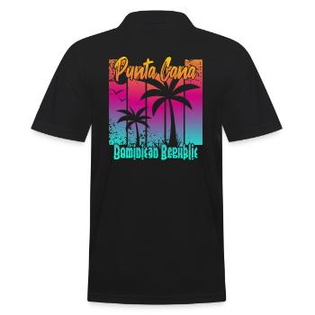 Punta Cana - Polo Homme - noir - Dos - Kai (181cm)