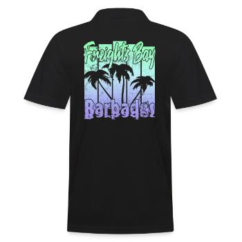 Freights Bay Barbade - Polo Homme - noir - Dos - Kai (181cm)