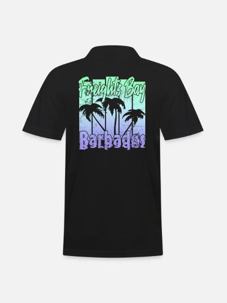 Freights Bay Barbade - Polo Homme - noir