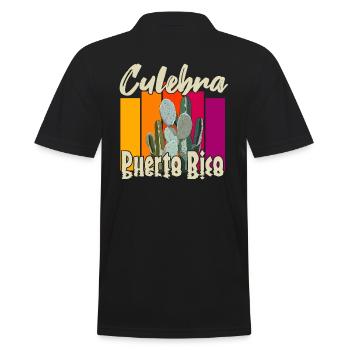 Culebra Porto Rico - Polo Homme - noir - Dos - Kai (181cm)