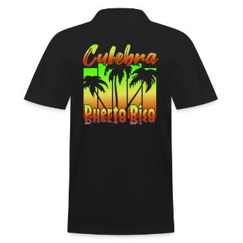 Culebra Porto Rico - Polo Homme - noir - Dos - Kai (181cm)