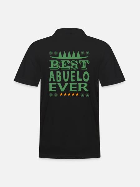 Best Abuelo Ever - Men's Polo Shirt - black