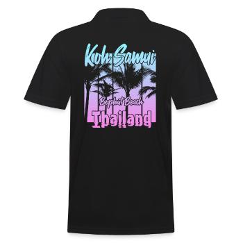 Koh Samui Thaïlande Bophut Beach - Polo Homme - noir - Dos - Kai (181cm)