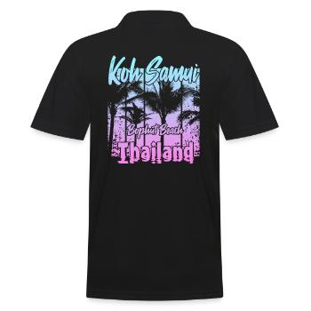 Koh Samui Thaïlande Bophut Beach - Polo Homme - noir - Dos - Kai (181cm)