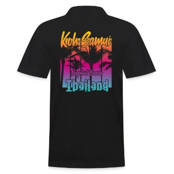 Koh Samui Thaïlande Bophut Beach - Polo Homme - noir - Dos - Kai (181cm)