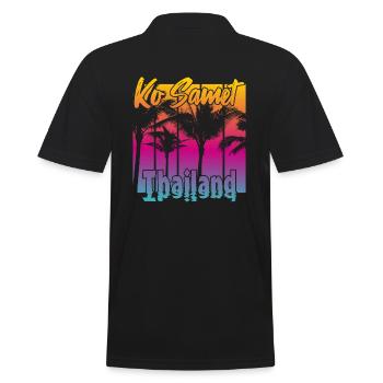 Ko Samet Thaïlande - Polo Homme - noir - Dos - Kai (181cm)