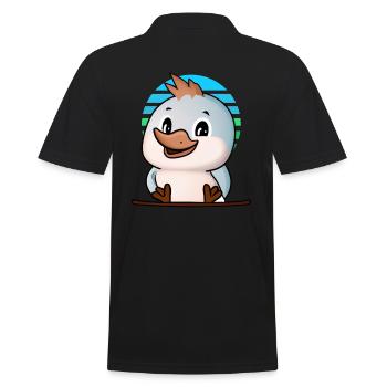 Kookaburra Amateurs d’oiseaux - Polo Homme - noir - Dos - Kai (181cm)