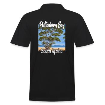 Plettenberg Bay Afrique du Sud - Polo Homme - noir - Dos - Kai (181cm)