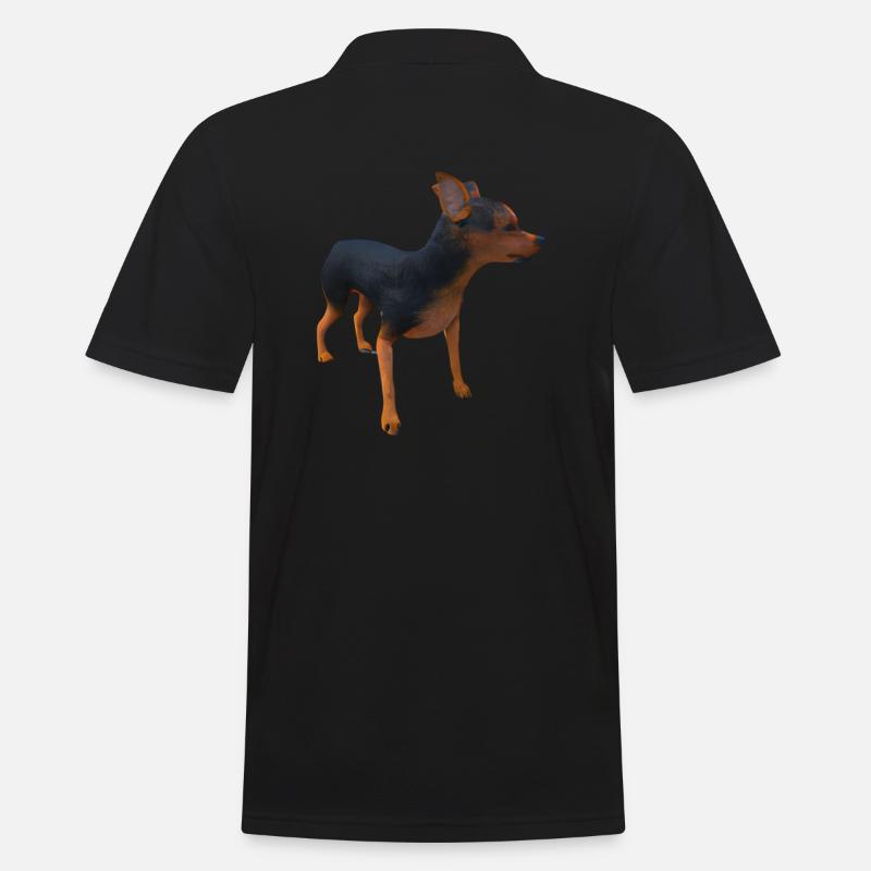 Lancashire Heeler - Männer Poloshirt - Schwarz