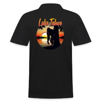 Lac Tahoe Bigfoot - Polo Homme - noir - Dos - Kai (181cm)