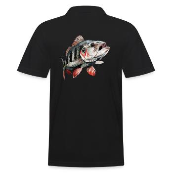 Perche - Polo Homme - noir - Dos - Kai (181cm)