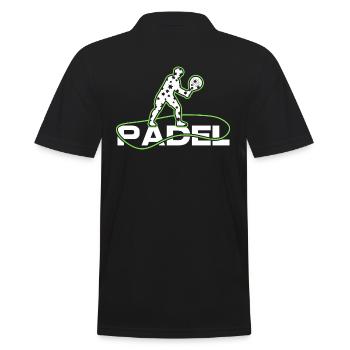 Padel Padel Tennis Padel Joueur de Tennis Padel Star - Polo Homme - noir - Dos - Kai (181cm)