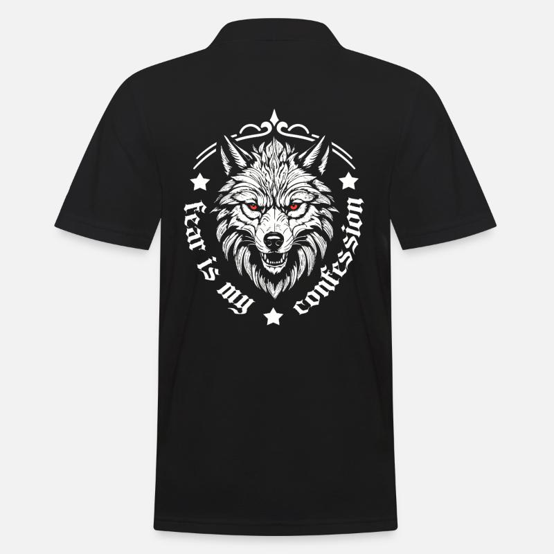 Peur - Polo Homme - noir