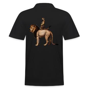 Suricate royal - Polo Homme - noir - Dos - Kai (181cm)