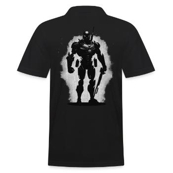 Robot Warrior Robot - Polo Homme - noir - Dos - Kai (181cm)