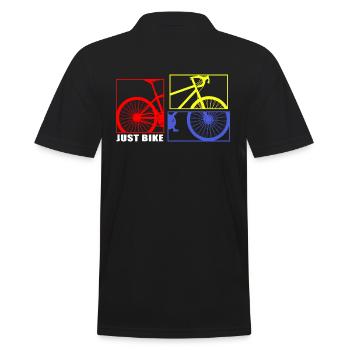 Bike Bike Road Bike Chaîne de vélo « bike mosaik » - Polo Homme - noir - Dos - Kai (181cm)