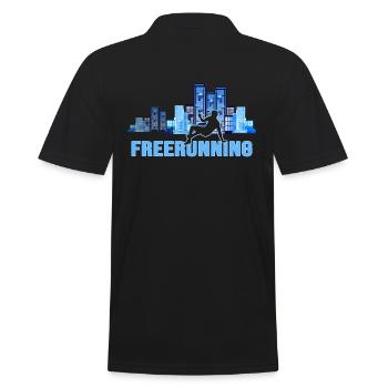 freerunning cityparkour traceur PARKOUR - Polo Homme - noir - Dos - Kai (181cm)