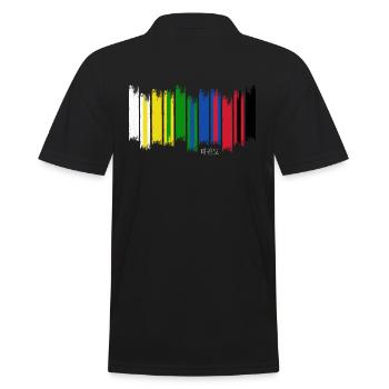 Taekwondo Taekwando Belt Colors Taekwondo-kup - Men's Polo Shirt - black - Back - Kai (181cm)