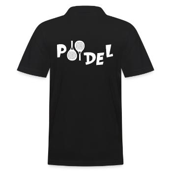 Padel Padel Tennis Padel Raquettes de Tennis - Polo Homme - noir - Dos - Kai (181cm)