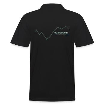 Funambule Randonnée en montagne Randonnée en haute altitude Sommet Ferrata - Polo Homme - noir - Dos - Kai (181cm)