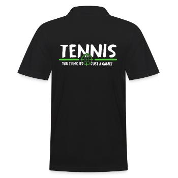Tennis Match Tennis Match Balle de tennis - Polo Homme - noir - Dos - Kai (181cm)