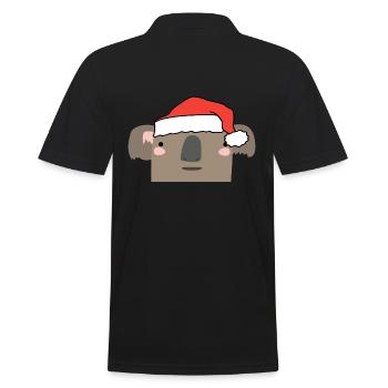 Koala de Noël - Polo Homme - noir - Dos - Kai (181cm)