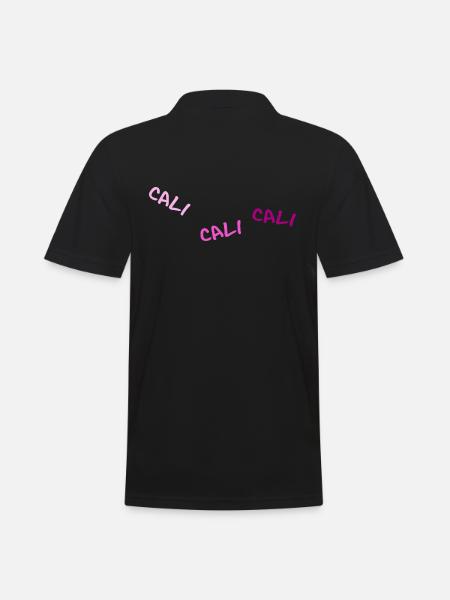 calisthenics gym fit - Men's Polo Shirt - black