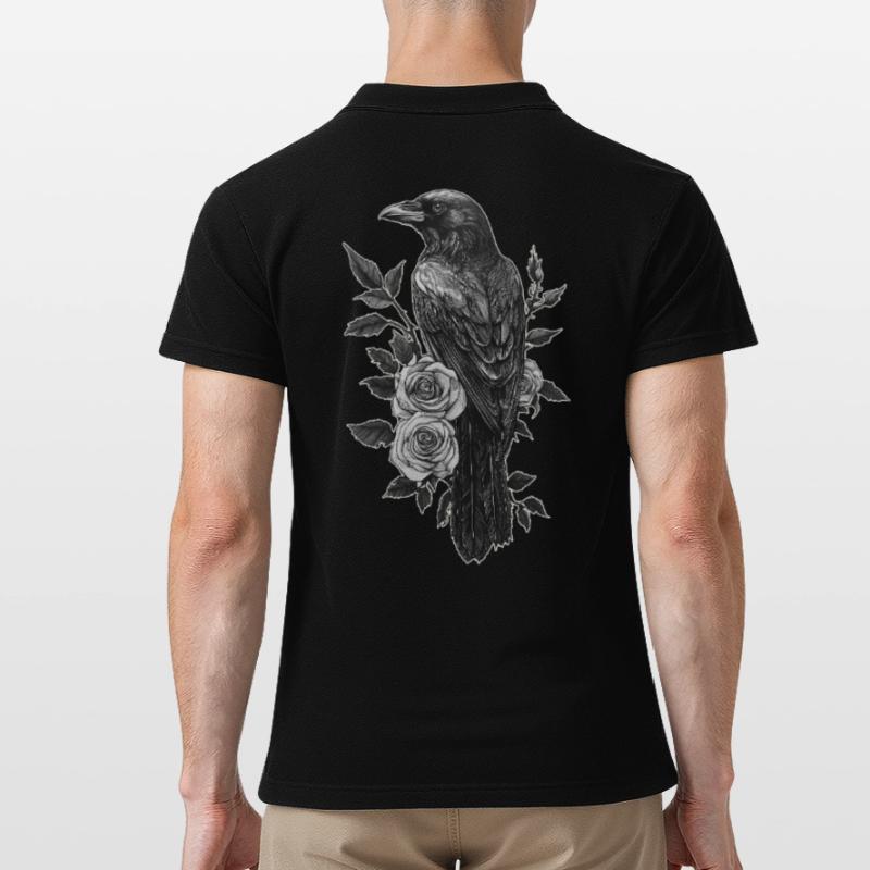 Raven Men's Polo Shirt