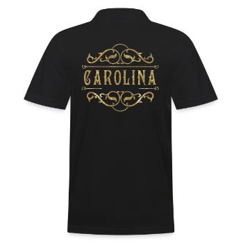 Or de la Caroline - Polo Homme - noir - Dos - Kai (181cm)