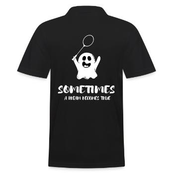 badminton badminton-badminton de rêve - Polo Homme - noir - Dos - Kai (181cm)