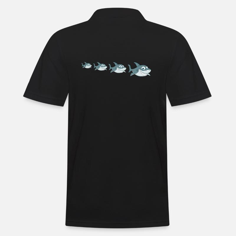 Haivoltion - Hai Evolution - Polo Homme - noir