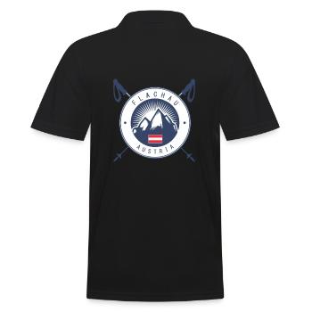 Vacances au ski Après-Ski Autriche Flachau - Polo Homme - noir - Dos - Kai (181cm)