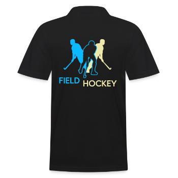 Hockey sur gazon Équipe de hockey sur gazon - Polo Homme - noir - Dos - Kai (181cm)