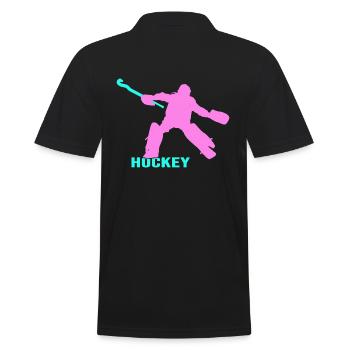 Hockey sur gazon, hockey, gardien de but de hockey, gardien de but de hockey - Polo Homme - noir - Dos - Kai (181cm)
