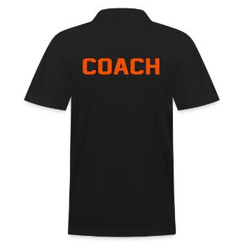 Coach - Entraîneur - Polo Homme - noir - Dos - Kai (181cm)