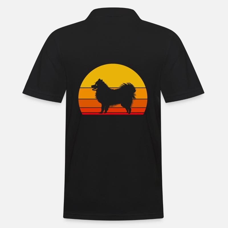 Japan Spitz - Männer Poloshirt - Schwarz