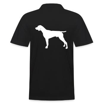 Français Cheveux courts - Polo Homme - noir - Dos - Kai (181cm)