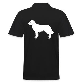 Golden retrievers - Polo Homme - noir - Dos - Kai (181cm)