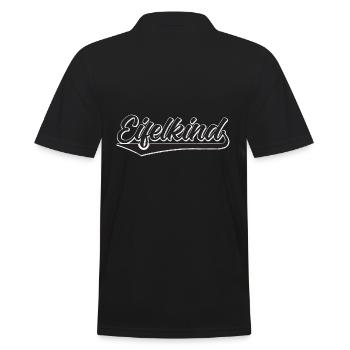 Eifelkind Eifel Liebe Heimat Shirt Design - Männer Poloshirt - Schwarz - Hinten - Kai (181cm)