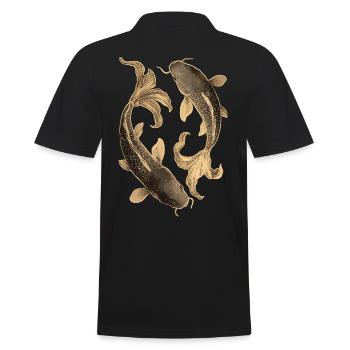 Koi - Polo Homme - noir - Dos - Kai (181cm)