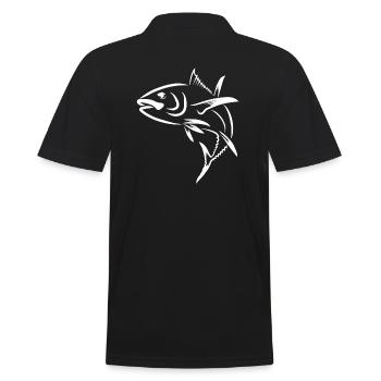 thon - Polo Homme - noir - Dos - Kai (181cm)