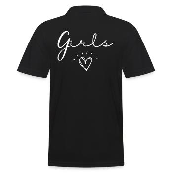 Filles - Polo Homme - noir - Dos - Kai (181cm)