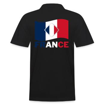 Maillot de football France I Football Drapeau Francis - Polo Homme - noir - Dos - Kai (181cm)