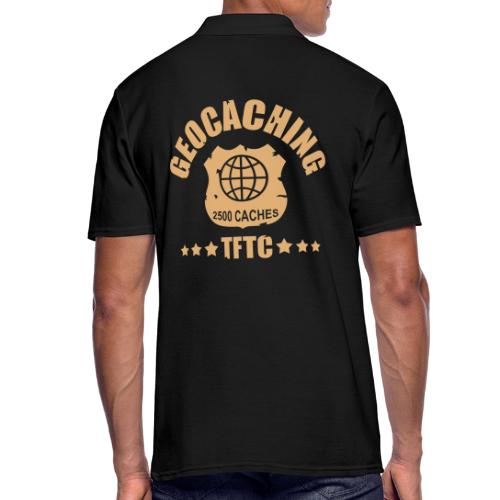 geocaching - 2500 caches - TFTC / 1 color - Männer Poloshirt
