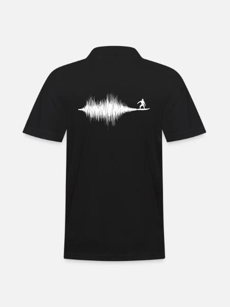 Soundwave Soundwave Surfer Equilizer black - Men's Polo Shirt - black