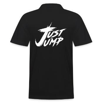 Just Jump Skydiver Just jump - Polo Homme - noir - Dos - Kai (181cm)