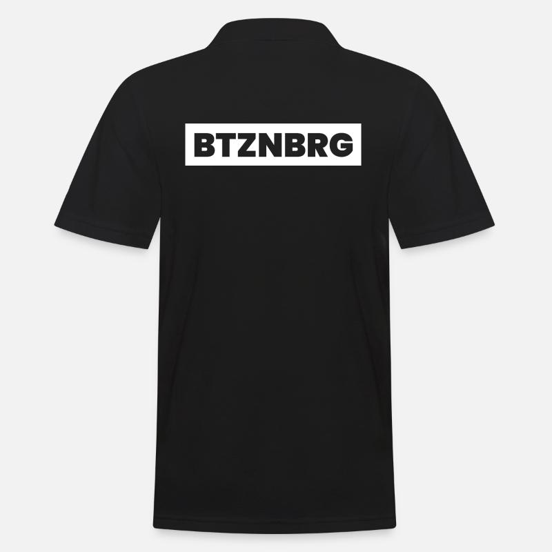 BTZNBRG - Männer Poloshirt - Schwarz