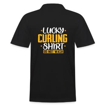 Chemise porte-bonheur Curling Curling - Polo Homme - noir - Dos - Kai (181cm)