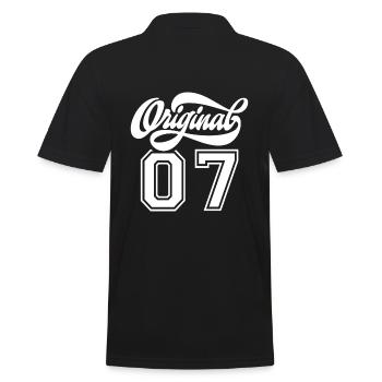 Millésime original 2007 - Polo Homme - noir - Dos - Kai (181cm)