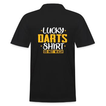 Darts Darts Play Lucky Shirt - Polo Homme - noir - Dos - Kai (181cm)